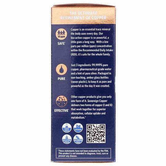 Bio-Active Copper Hydrosol, SVS